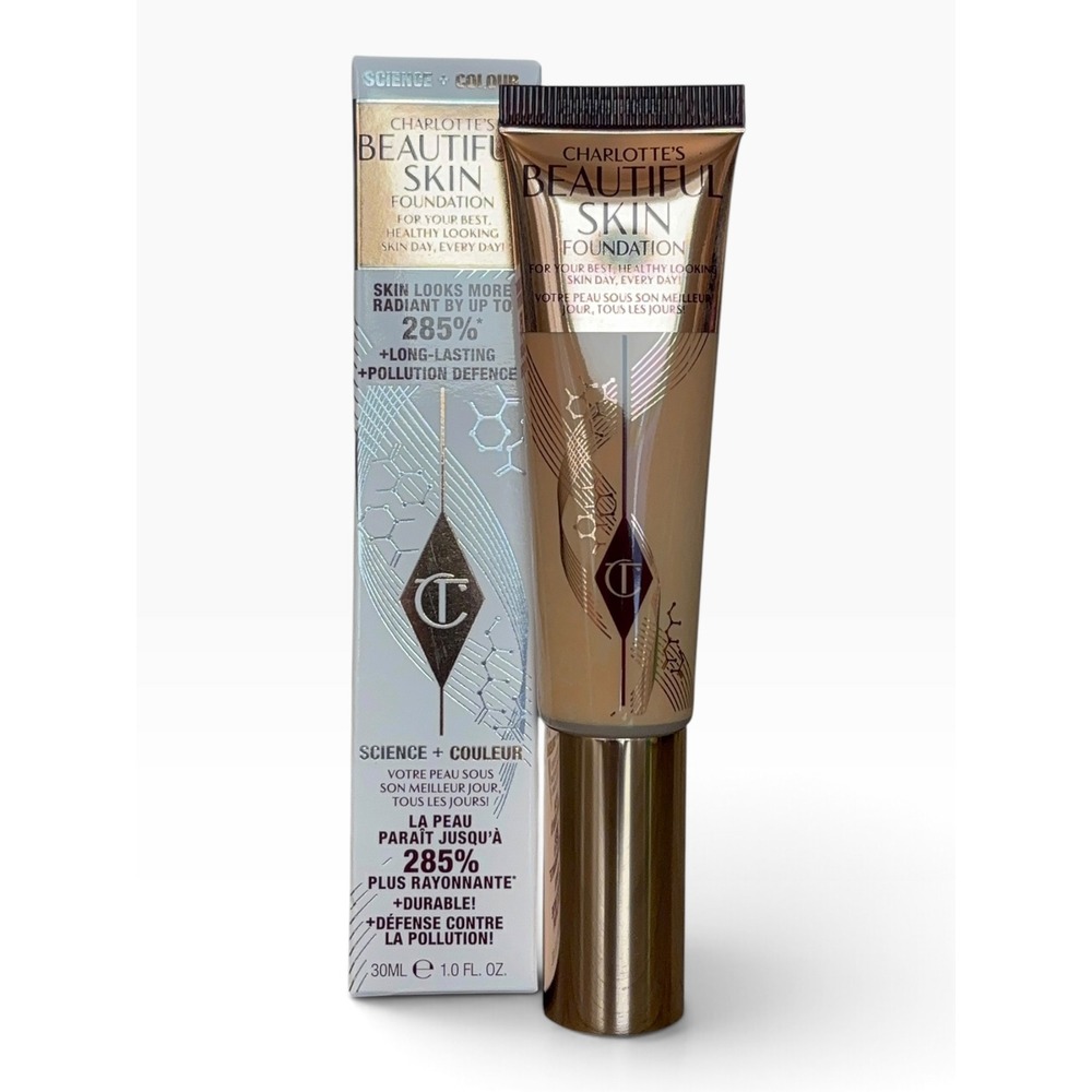 Charlotte Tilbury Beautiful Skin Foundation Medium Coverage Radiant 30ml 1.0oz
